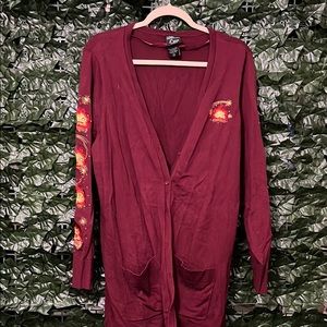 Howl’s Moving Castle Calcifer cardigan